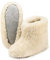 ESTRO Warme Hausschuhe Damen Winter - Hüttenschuhe Herren Pantoffeln Winter Hausstiefel Damen Warme Hausschuhe Herren OLE (38 EU, Elfenbein)