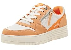 ESPRIT Damen Lace-up Sneaker, 820 Orange 1, 38 EU
