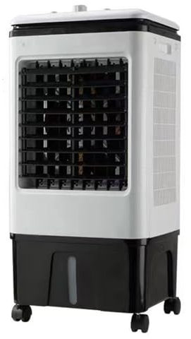 Enfriador de Aire 3 en 1 con Tanque de Agua de 25 L/6,6 Galones, Climatizador Portatil de 150 W, 220 V, 3 Velocidades, Aire Acondicionado de Enfriador Puntual para Habitación, Hogar y Oficina