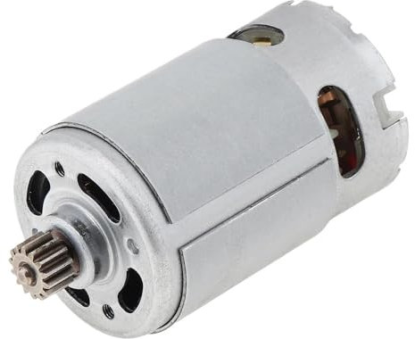 LIUCH RS550 Gleichstrommotor 12 V 14,4 V 16,8 V 18 V 25 V Mikromotor Elektromotoren mit 9/11/12/13/14/15 Zähnen Hochdrehmoment-Getriebe for Bohrer(14Teeth,18V)