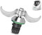 AIZQYC Thermomix TM5 TM6, Couteau Thermomix tm5 tm6 Accessoires en Acier Inoxydable, Couteau à Pâte pour Thermomix, Pas de Contamination par la Saleté ni de Résidus de Pâte, Nettoyage Rapide