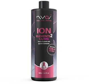 Nyos ION Elements 2 CA/MG – Optimale Spurenelementmischung für präzise Meerwasseraquaristik, Ergänzung zu ION-B, Chrom, Eisen, Kobalt, Kupfer, Mangan, Nickel, Vanadium, Zink, 250ml