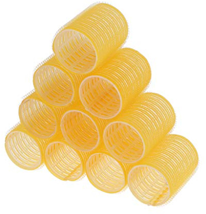 10 Stücke Selbsthaftende Lockenwickler für Nacht Locken ohne Hitze - 36mm Haarrollerset für alle Haartypen- 44mm 2#