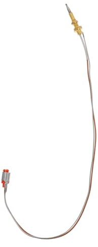 SHINEOFI Thermoelement Ofenbrenner Ersatzteil Mit 40cm Nadel Für Einbauherde Automatische Flammenausfallsicherung Präzise Keramikschutzabdeckung Kompatibel Für Gasherd Und Heizkessel