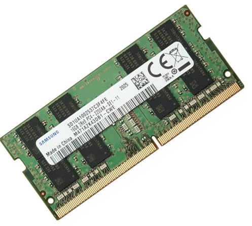 16 GB DDR4 3200 MHz RAM SO-DIMM para ordenador portátil | PC4-25600 | 2Rx8 | 1,2 V | 260 pines | Compatible con Samsung M471A2K43DB1-CWE