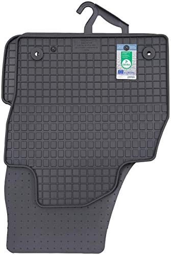 PETEX Gummimatten passend für Ibiza ab 06/2017 / Arona ab 11/2017 Fußmatten schwarz 4-teilig