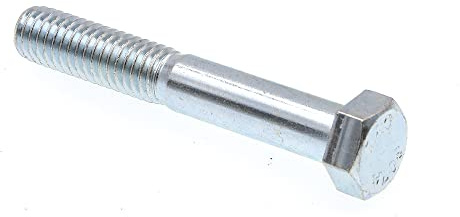 Prime-Line 9059752 Tornillo Hexagonal, 3/20.3 cm-16 x 2-1/5.1 cm, Acero Chapado en Zinc, Paquete de 25