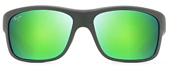 Maui Jim Unisex Sunglasses, grn Mir Southern Cross kh, L