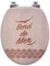 Wirquin 20722976 Abattant WC avec frein de chute Woody 100% FSC Bord de mer