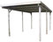 Gardenas Carport en Bois et Panneaux ondulés 3x6 m Basic