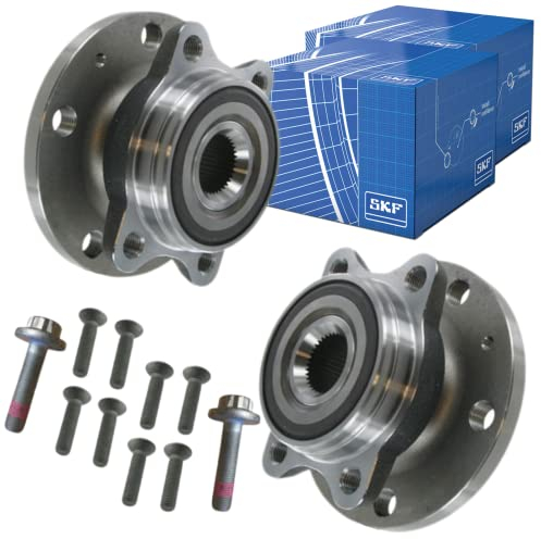 2x SKF Radlagersatz Radlager Set vorne (VKBA 3643) Für CADDY III GOLF TOURAN PASSAT, A1 A3