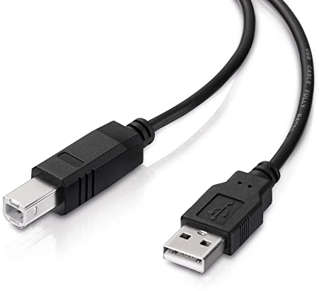 conecto USB 2.0 Kabel/Druckerkabel, USB A Stecker auf USB B Stecker, 480 MBit/s, schwarz, 3,00m