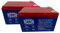 Great British Energy Batteries - Heavy Duty Gel Leisure Battery 2x 12v 15ah Reliable and Long Lasting Replacement Mobility Scooter Batteries also used in Electric Wheelchairs