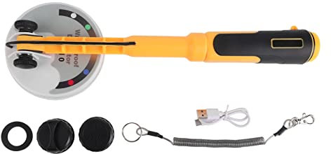 Underwater Metal Detector, Submersible Metal Detector Handheld Metal Detector Metal Detectors for Adults IP68 Waterproof 30‑60meter Underwater Hunt Sound Light Vibration Treasure