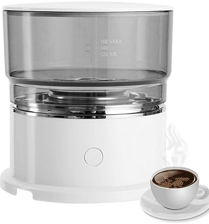 Shurzzesj Hot Coffee Maker | Travel Single Serve Coffee Maker - Single Serve Percolator, Travel Mug Coffee Machine for Offices Home Camping Driving Travel