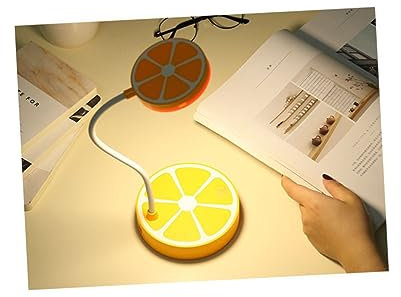 Mikikit Lampe Led-schreibtischleuchte Dimmen Orange Student