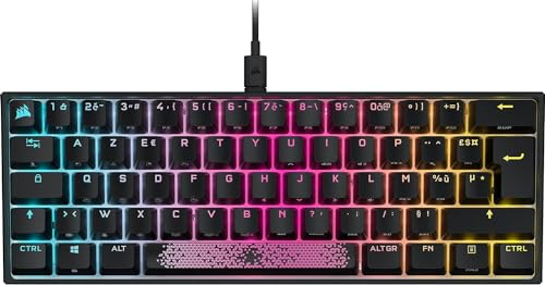Corsair K65 RGB Mini 60% Mechanical Gaming Keyboard - BE Azerty - MX Red
