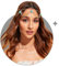 WJRQD Crystal Bridal Head Chain Layered Bridal Headpiece Tassel Rhinestone Headband Hairpiece Festival Wedding Hair Accessories for Women