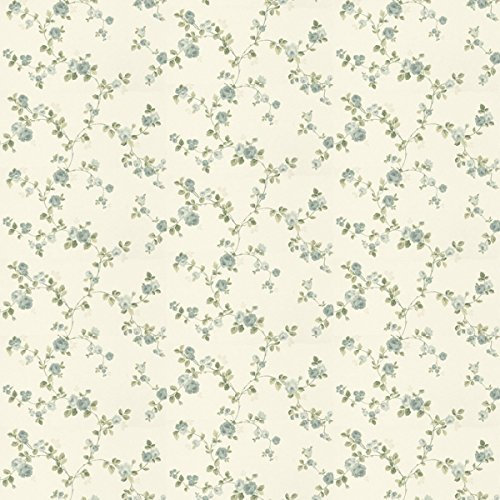 Lot de 5 papiers peints miniatures maison de poupées roses bleues