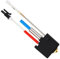 1 Stück Kobra 2 Hotend: 3D Drucker Extruder V5 J-Head Druckkopf for Anycubic Kobra 2 Pro/Kobra 2 Neo/Kobra 2 Max/Kobra 2 Plus/Kobra 2, 3D Printer Hotend Accessories mit Silikonsocke 0.4mm Düse
