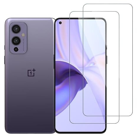 WolfFancy (2 Stück 9H Schutzfolie für OnePlus 9 Panzerglas | HD Klarsicht Displayschutz für OnePlus 9/9R/8T 5G Folie, Keine Blasen Schutzglas Sensitive Touch Displayschutzfolie Schutz