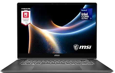 msi Prestige 16 Flip AI+ 16 2.8K OLED Laptop: Intel Ultra 7-355, Intel Arc Graphics, 32GB LPDDR5X, 1TB SSD, Touch Screen, Wi-Fi 7, Bluetooth 6, Ricarica rapida, Win 11 Home: Platinum Gray C3MTG-058US