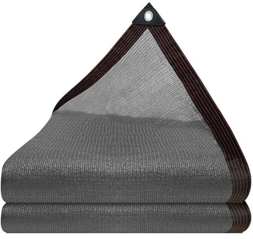 Filet D'Ombrage Gris 3x6m 90% Filet Protection Solaire avec Oeillets,Respirant Et PerméAble à l'eau Toile Ombrage Exterieur,Voile D'Ombrage Rectangulaire,pour Serre/Jardin/Pergola/Pet House