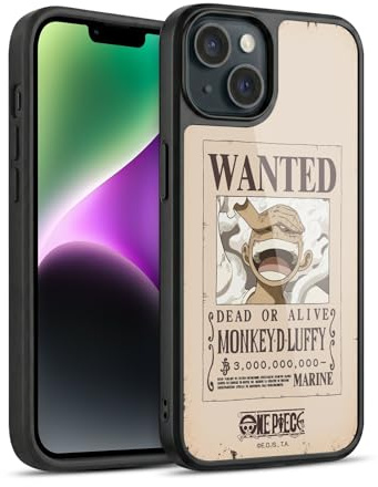 Head Case Designs Offizielle One Piece Luffy Gear 5 Poster Grafische Kunst Gel Armour Hülle [Militärischer Schutzgrad] kompatibel mit Apple iPhone 14