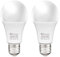 Etrogo Glühbirne mit Dämmerungssensor E27 Sockel LED Kaltweiß 6000K Integrierter Tageslichtsensor 10W Ersetzt 100Watt 1000lm Automatische On/Off 2 Stück