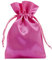 ORGANZABEUTEL24 | 6 Satinsäckchen, Satinbeutel in glänzenden Farben - 23x15 cm - edle Geschenkverpackung, Schmuckverpackung, Ostern, Adventskalender (Pink)