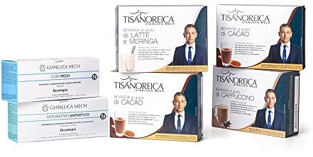 Gianluca Mech | Kit Stabilizzazione Detox Alimentare Senza Glutine, Programma di 8 Giorni, Favorisce Perdita di Peso