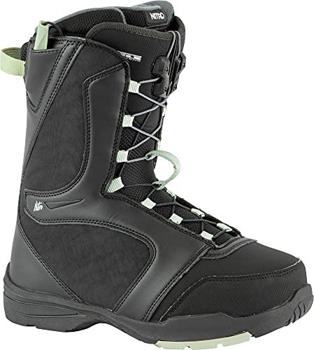 Nitro Damen Flora TLS Boot ´22 Snowboardboot, Black Mint, 230