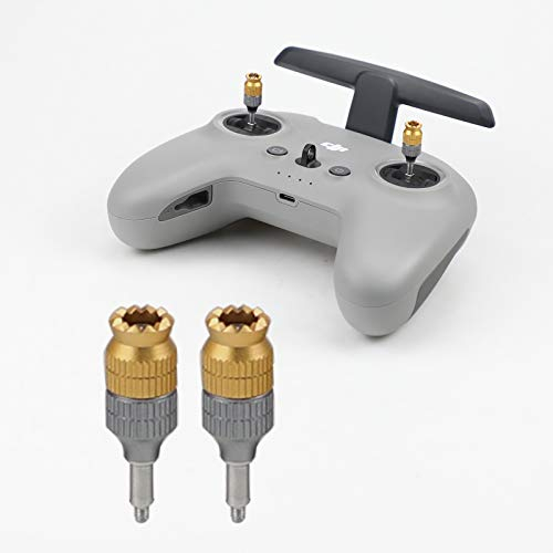 MotuTech Joystick esteso per telecomando DJI FPV Drone Radiocomando Regolabile Joystick Rocker Lega di alluminio (1 paio)