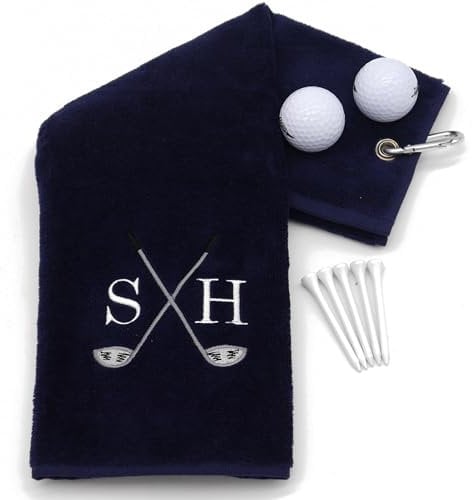 The T-Shirt Barnicle Personalised Embroidered Golf Towel
