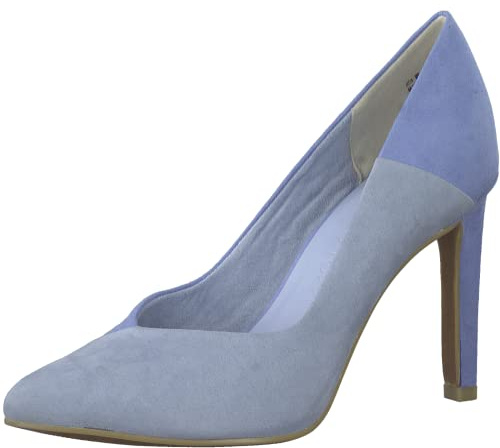 MARCO TOZZI 2-2-22414-20, Zapatos de tacón Mujer, Azul, 38 EU