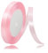 Ruban Satin Rose Pâle 10mm, 23 mètres Rubans de Tissu Couture Ruban Cadeau pour Décoration de Mariage, Emballage cadeau, Bouquet de fleurs, Artisanat DIY, Décoration gâteau d'anniversaire et Noël