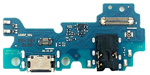OnlyTech - Circuit connecteur de Charge de Remplacement du Samsung Galaxy A32 4G A325F - Pièce détachée Interne Comprenant la Prise USB Type C, Le Micro, l'antenne et la Prise Jack