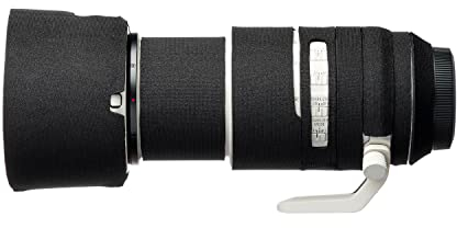 easyCover - Lens Oak - Objektivschutz - Schutz für Ihr Kameraobjektiv - Geeignet für Canon RF 70-200mm F2.8L is USM - Schwarz