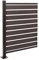 Alu Mülltonnen-Zaun HWC-K57, Erweiterungselement Mülltonnenverkleidung, Holzoptik erweiterbar 130x100x6cm - anthrazit