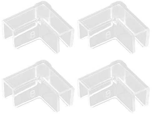 4 Stück Aquarium Aquarium Glaskantenschutz Acryl Schutz Werkzeuge Für Aquarium Aquarium Glas Sturzsichere Werkzeuge Aquarium Eckenschutz Eck Aquarium Ecken Aquarium Ständer Aquarium Fische