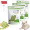 NNBWLMAEE Cat Grass Teething Stick, Cat Grass Chew Stick, Cat Grass Teething Stick Cuddles and Meow, Cat Grass Teething Sticks for Indoor Cats, Cat Grass Teething Stick Chicken (3Packs)