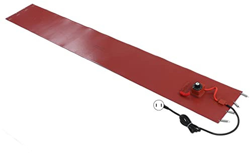 knitting machine Fass-Eimer-Heizung, 200 L, Ölfass-Heizgürtel, Silikon-Heizkissen Mit Elastischer Feder Und Thermostat, 9,8 X 68,5 Zoll(EU)