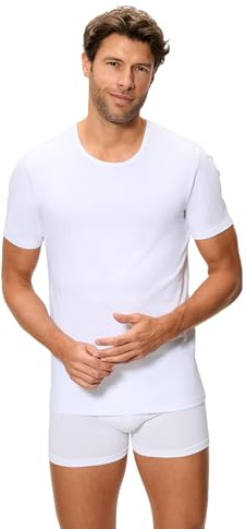 Abanderado Camiseta Manga Corta Cuello Redondo termorreguladora Regul'activ | Camiseta Interior, Camiseta Deportiva Para Hombre, Fresca, Ligera, Acelera La Evaporación De La Humedad