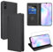 Vauki Hülle Leder für Xiaomi Redmi 9AT/Redmi 9A Handyhülle mit 1 Schutzfolie, Standfunktion Kartenfach Wallet Schutzhülle Flip Case Cover Stoßfeste Klapphülle für Xiaomi Redmi 9A 6.53,Schwarz