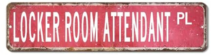 LMMIXEE Metall-Blechschild für Spind, Raumbegleiter, Straßenschilder, Wanddekorationen für Wohnzimmer, rustikale Küche, Wandkunst, Innen- und Außendekoration