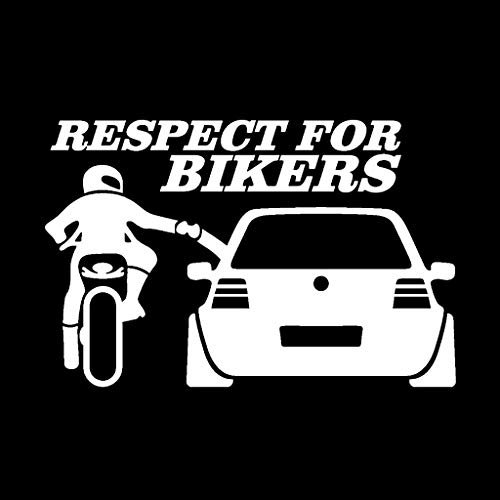 Respect for Car Sticker Waterproof Reflective Sticker Decal Funny Motorcycle Car Styling Decoration Motorcycle Car Stickers