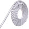 5M PVC Wallpaper Border Self Adhesive,Flexible Molding Trim,Decorative Strip,Edging Strip for Cabinet,Door, Mirror Frame,Furniture Decoration,Plaster,Ceiling,Background Wall(Silver,10mm)