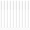 YUNGMAX Straw Cleaner Brush, 10 Pieces Nylon Reusable Straw Cleaning Brushes for Metal/Glass/Silicone Straw, Small Bottle, Milk Tube, Pipes