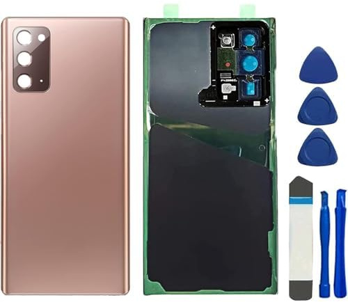 Note 20 Ultra Vetro Posteriore Di Ricambio Per Samsung Galaxy Note 20 Ultra 5G SM-N985 / N986 con Kit di Riparazione(Bronzo Mistico)
