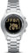 LN LENQIN Uhren Herren Digitaluhren Quarz Uhr Edelstahl Wasserdicht Armbanduhr für Herren Sportuhr mit Stoppuhr/Alarm/LED Hintergrundbeleuchtung
